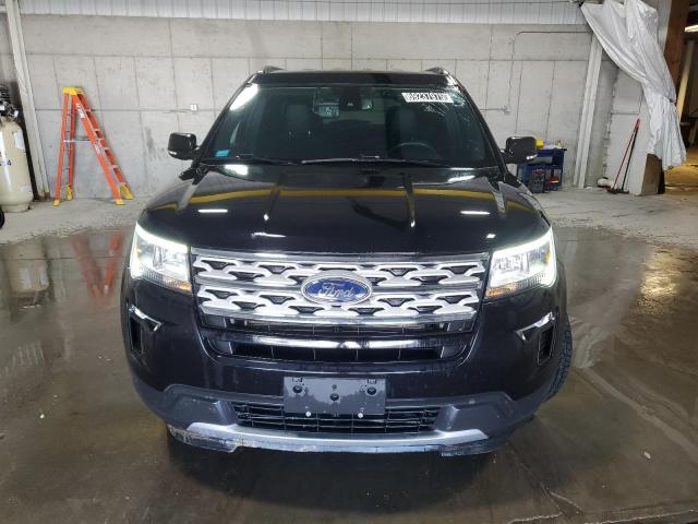 1FM5K8D88KGB29155 - 2019 FORD EXPLORER XLT BLACK photo 5