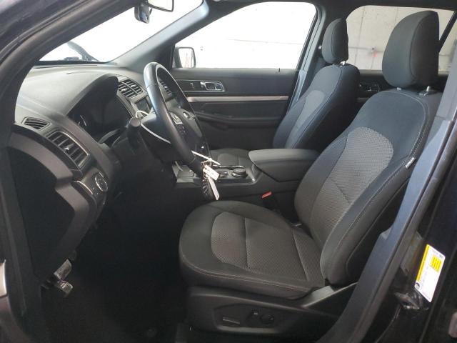 1FM5K8D88KGB29155 - 2019 FORD EXPLORER XLT BLACK photo 7