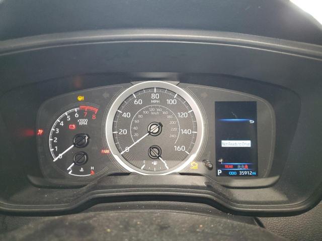 5YFEPMAE2NP354666 - 2022 TOYOTA COROLLA LE 黑色 照片 9