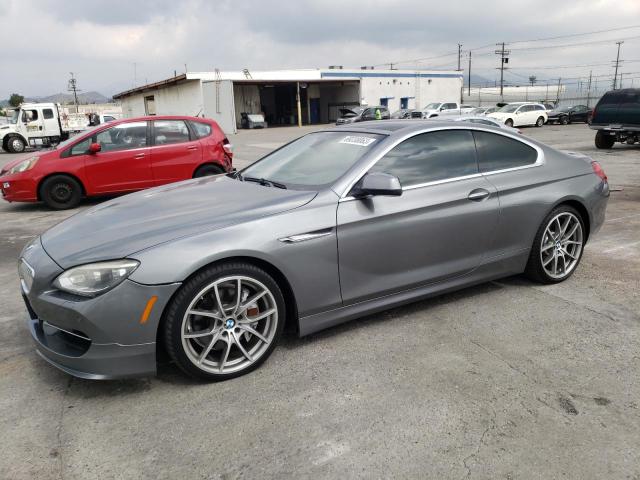 WBALX5C58CC894309 - 2012 BMW 650 XI GRAY photo 1