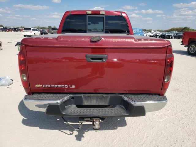 1GCDT136458253099 - 2005 CHEVROLET COLORADO MAROON photo 6