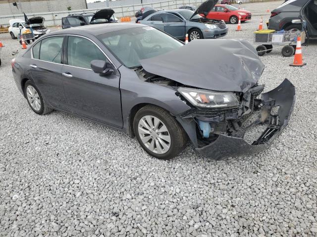 1HGCR3F8XDA039746 - 2013 HONDA ACCORD EXL GRAY photo 4