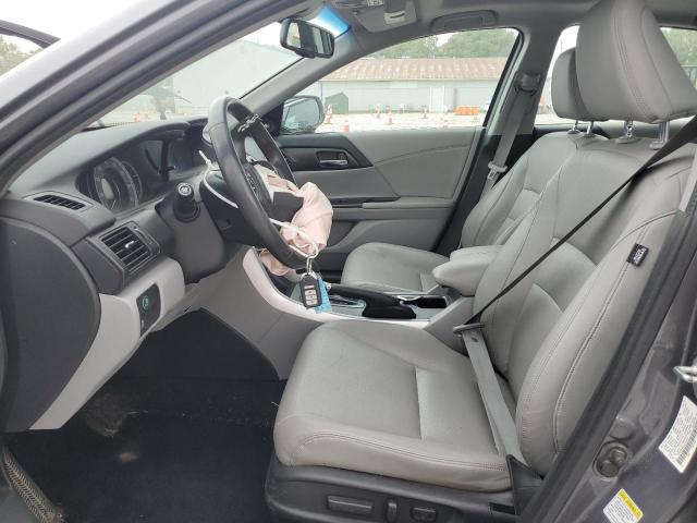 1HGCR3F8XDA039746 - 2013 HONDA ACCORD EXL GRAY photo 7