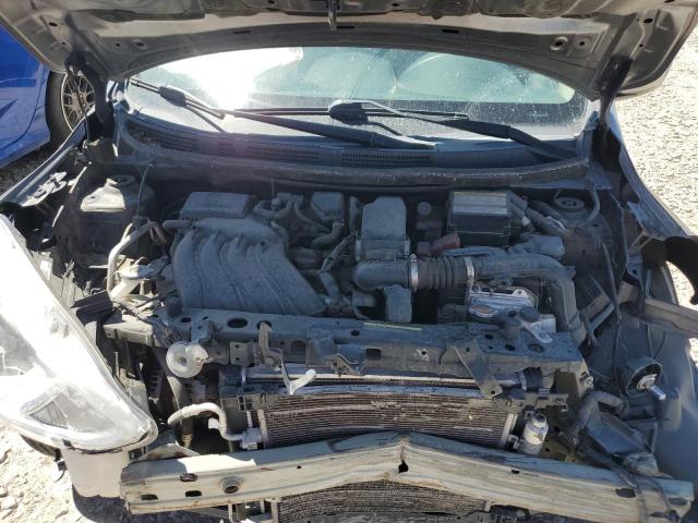 3N1CN7AP8JL801401 - 2018 NISSAN VERSA S GRAY photo 11