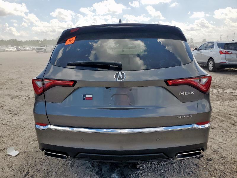5J8YE1H42PL003896 - 2023 ACURA MDX TECHNOLOGY رمادي صورة 6
