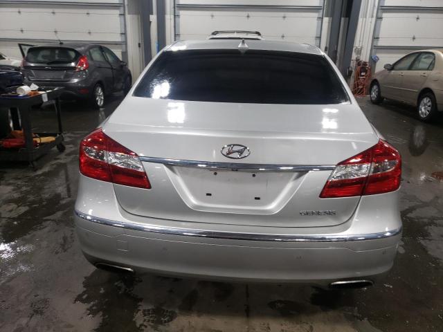 KMHGC4DD6DU235605 - 2013 HYUNDAI GENESIS 3.8L SILVER photo 6