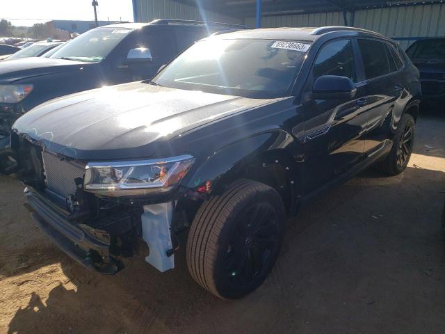 1V2HE2CA7PC216374 - 2023 VOLKSWAGEN ATLAS CROS SE BLACK photo 1