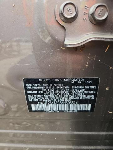 JF2SKAPC8NH505514 - 2022 SUBARU FORESTER LIMITED ყავისფერი ფოტო 13