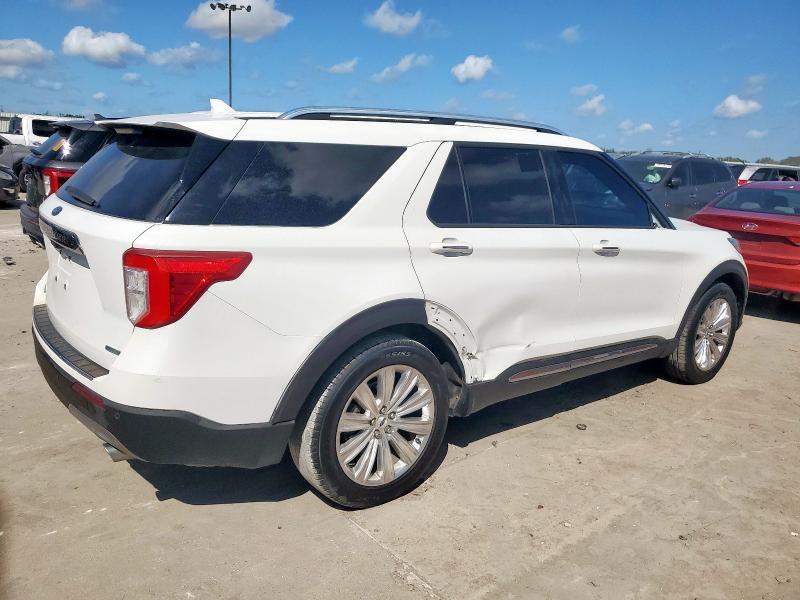 1FMSK7FH0LGA27084 - 2020 FORD EXPLORER LIMITED 白色 照片 3