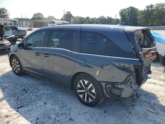 5FNRL6H62SB010608 - 2025 HONDA ODYSSEY EXL BLUE photo 2