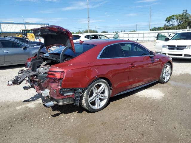 WAUTNAF53JA015589 - 2018 AUDI A5 PREMIUM PLUS S-LINE RED photo 3