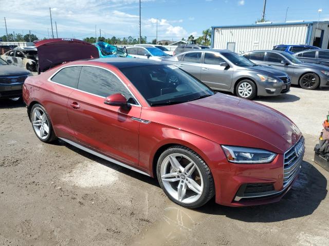 WAUTNAF53JA015589 - 2018 AUDI A5 PREMIUM PLUS S-LINE RED photo 4