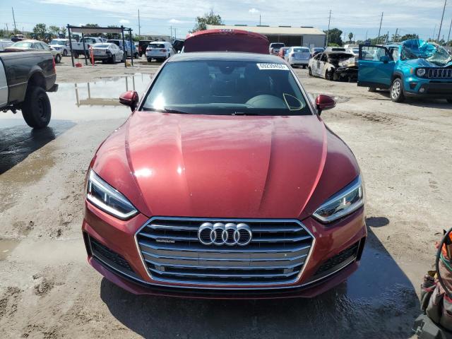 WAUTNAF53JA015589 - 2018 AUDI A5 PREMIUM PLUS S-LINE RED photo 5