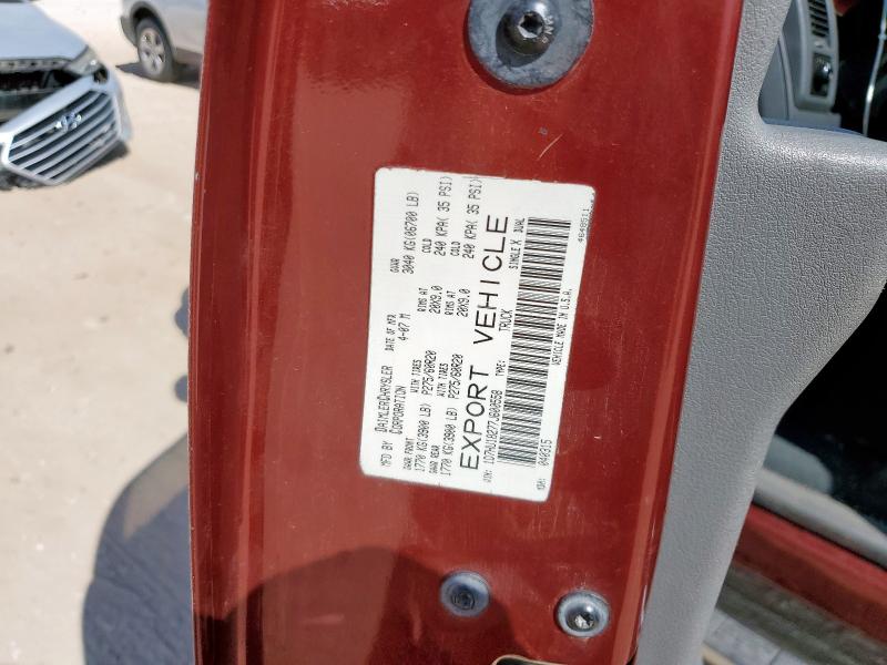 1D7HU18277J600558 - 2007 DODGE RAM 1500 ST RED photo 13