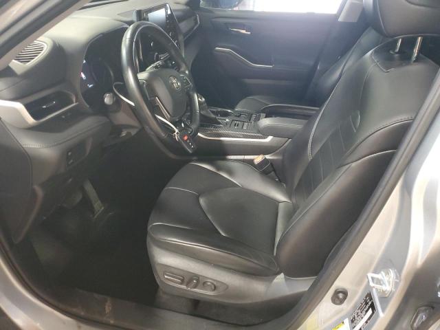 5TDGZRBH3MS100849 - 2021 TOYOTA HIGHLANDER XLE SILVER photo 7