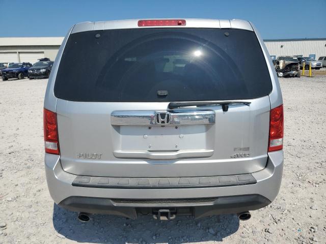 5FNYF4H66DB031276 - 2013 HONDA PILOT EXL SILVER photo 6