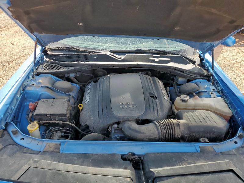 2C3CDZBT0KH612683 - 2019 DODGE CHALLENGER R/T BLUE photo 11