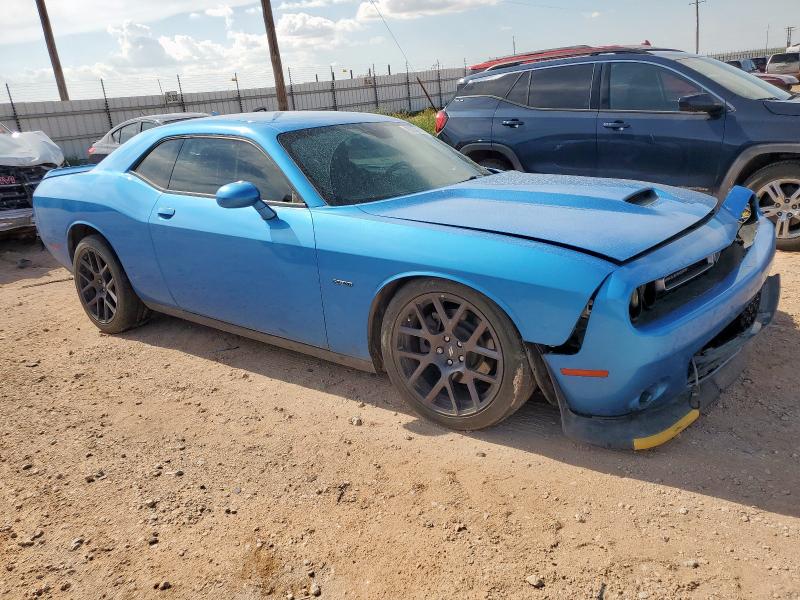 2C3CDZBT0KH612683 - 2019 DODGE CHALLENGER R/T BLUE photo 4
