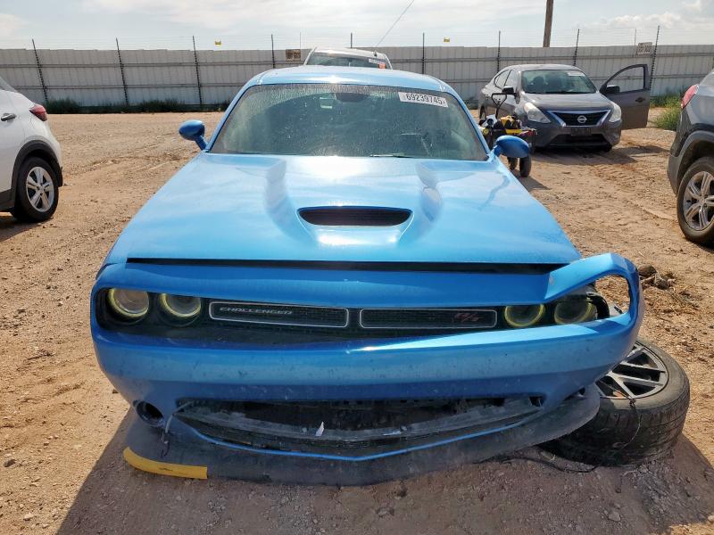 2C3CDZBT0KH612683 - 2019 DODGE CHALLENGER R/T BLUE photo 5