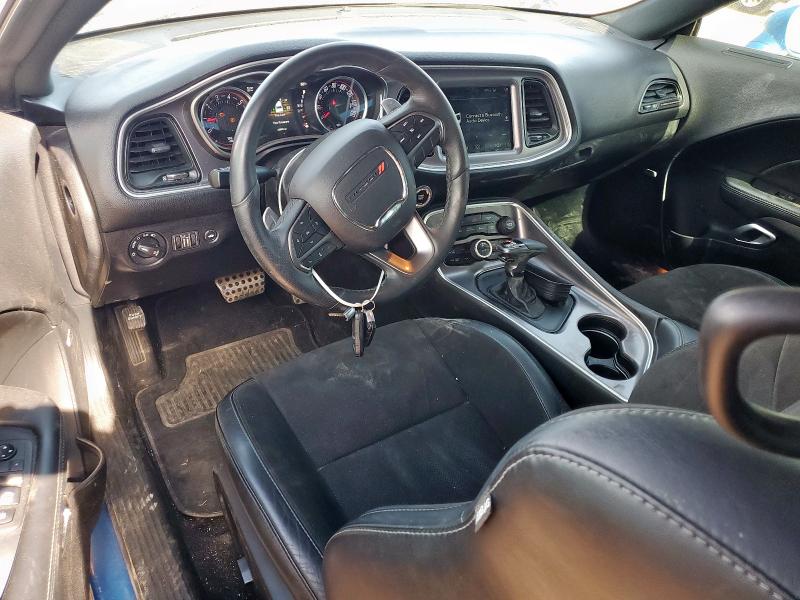 2C3CDZBT0KH612683 - 2019 DODGE CHALLENGER R/T BLUE photo 8