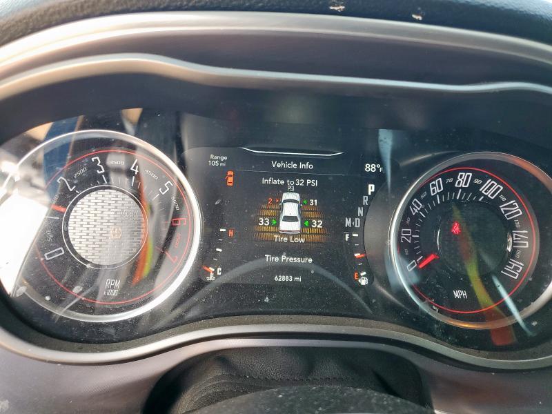 2C3CDZBT0KH612683 - 2019 DODGE CHALLENGER R/T BLUE photo 9