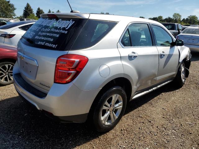 2GNALBEK4G1162351 - 2016 CHEVROLET EQUINOX LS SILVER photo 3