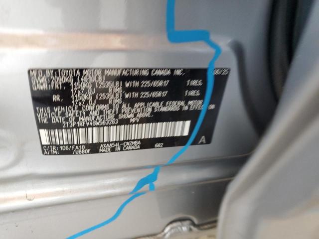 2T3P1RFV4SW563263 - 2025 TOYOTA RAV4 XLE SILVER photo 13