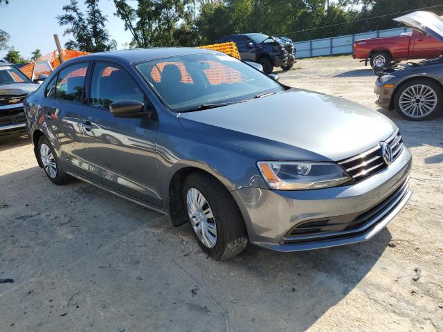 3VW2K7AJ4FM261122 - 2015 VOLKSWAGEN JETTA BASE GRAY photo 4