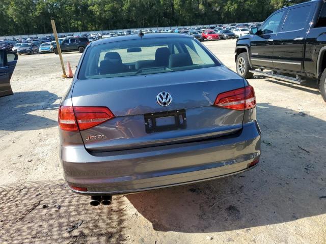 3VW2K7AJ4FM261122 - 2015 VOLKSWAGEN JETTA BASE GRAY photo 6