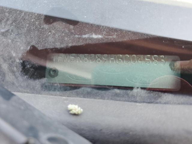 1FM5K8D89HGC04583 - 2017 FORD EXPLORER XLT Կարմիր լուսանկար 13