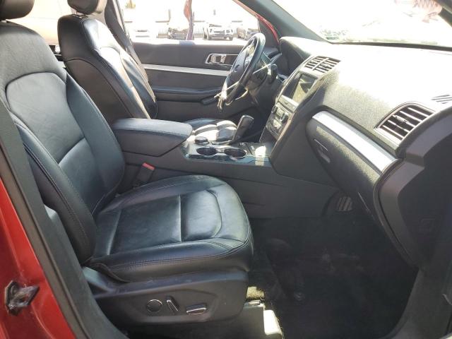 1FM5K8D89HGC04583 - 2017 FORD EXPLORER XLT Կարմիր լուսանկար 7
