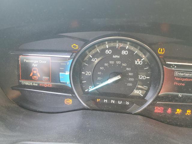 1FM5K8D89HGC04583 - 2017 FORD EXPLORER XLT Կարմիր լուսանկար 9