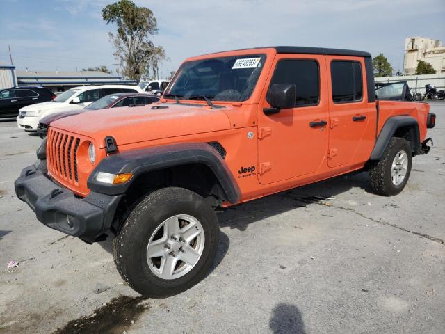 1C6HJTAG9LL142239 - 2020 JEEP GLADIATOR SPORT ORANGE photo 1