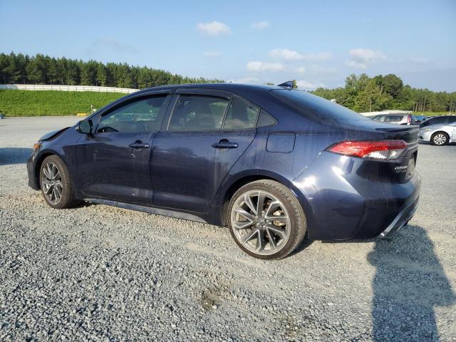 JTDS4MCE3MJ065291 - 2021 TOYOTA COROLLA SE 蓝色 照片 2