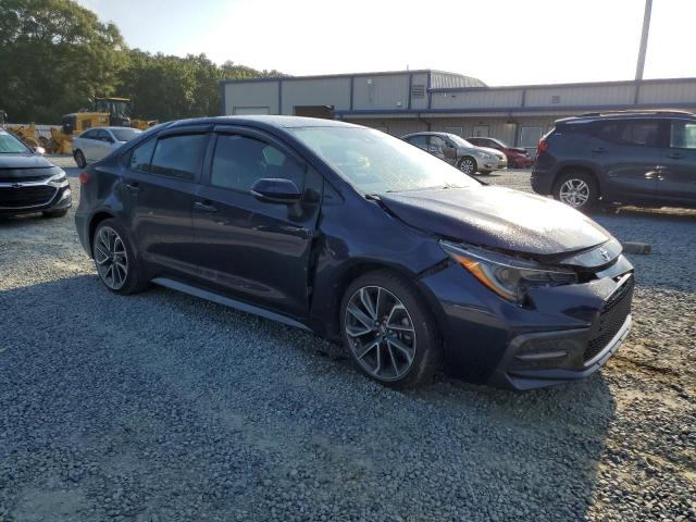 JTDS4MCE3MJ065291 - 2021 TOYOTA COROLLA SE 蓝色 照片 4