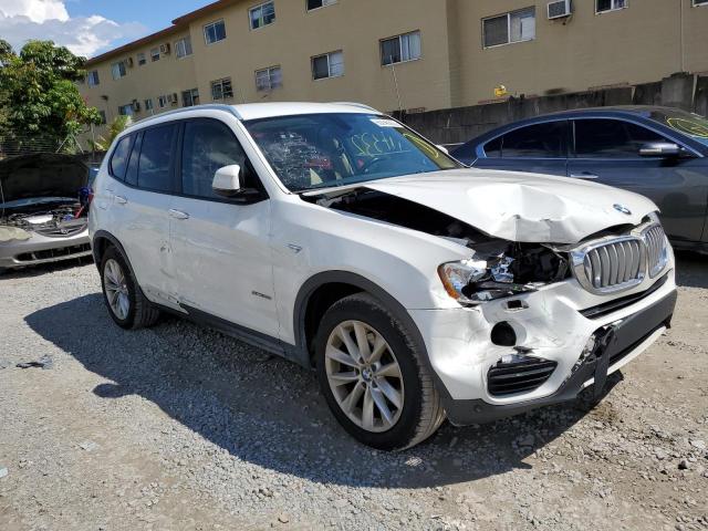5UXWZ7C58G0T42966 - 2016 BMW X3 SDRIVE28I WHITE photo 4