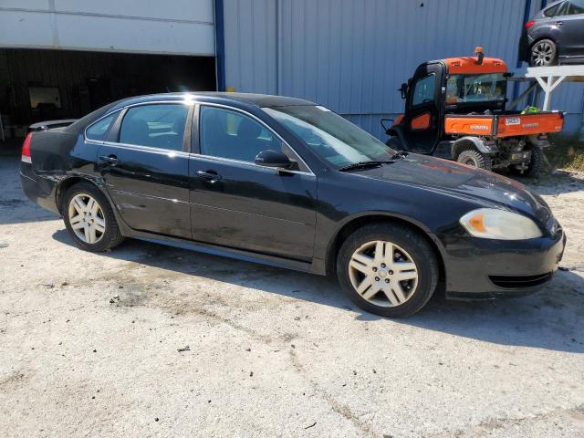 2G1WG5E35D1183162 - 2013 CHEVROLET IMPALA LT BLACK photo 4