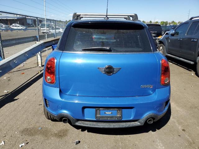 WMWZC3C5XDWP22888 - 2013 MINI COOPER S COUNTRYMAN BLUE photo 6