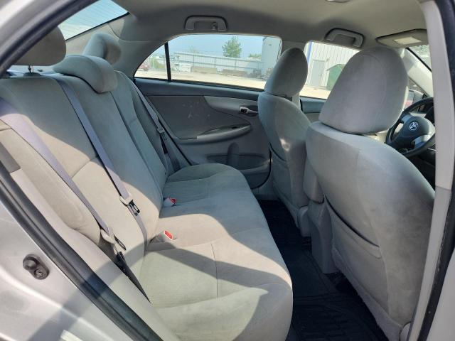 1NXBU4EE2AZ188003 - 2010 TOYOTA COROLLA BASE SILVER photo 10