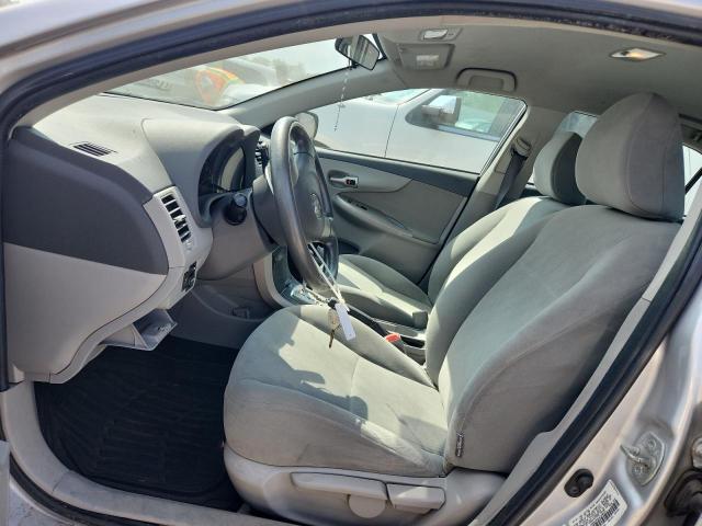 1NXBU4EE2AZ188003 - 2010 TOYOTA COROLLA BASE SILVER photo 7