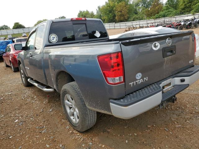 1N6AA0CJ3DN312888 - 2013 NISSAN TITAN S GRAY photo 2