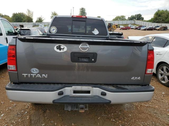 1N6AA0CJ3DN312888 - 2013 NISSAN TITAN S GRAY photo 6