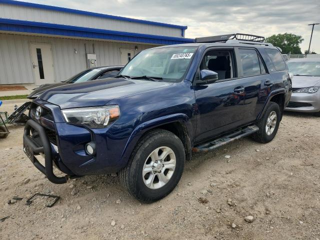 JTEBU5JR3H5456723 - 2017 TOYOTA 4RUNNER SR5/SR5 PREMIUM BLUE photo 1