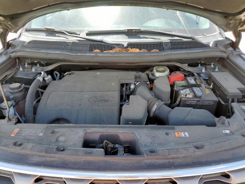 1FM5K7D87HGD99707 - 2017 FORD EXPLORER XLT შავი ფოტო 11