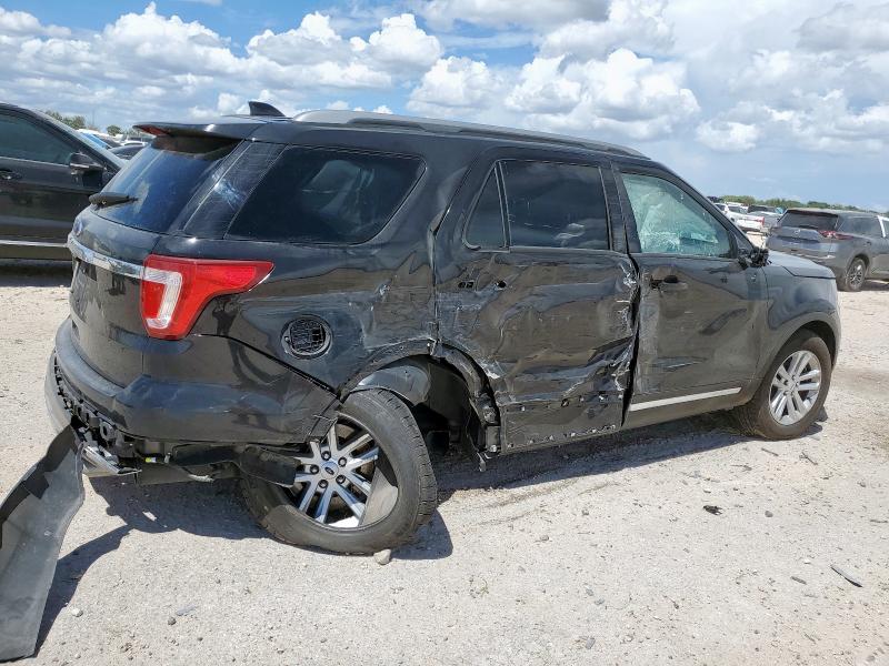 1FM5K7D87HGD99707 - 2017 FORD EXPLORER XLT შავი ფოტო 3
