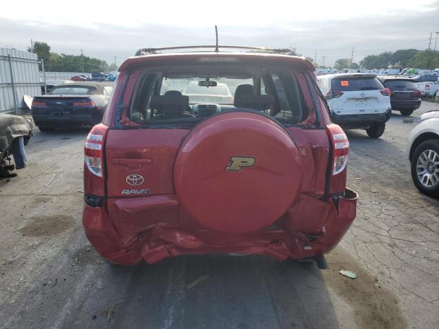 JTMZF4DV4BD030455 - 2011 TOYOTA RAV4 RED photo 6