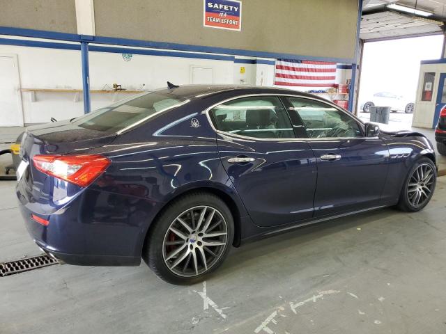 ZAM57XSA6F1153660 - 2015 MASERATI GHIBLI BLUE photo 3