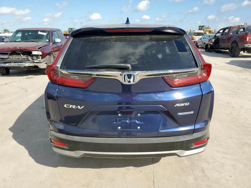 5J6RT6H80NL042034 - 2022 HONDA CR-V EXL BLUE photo 6