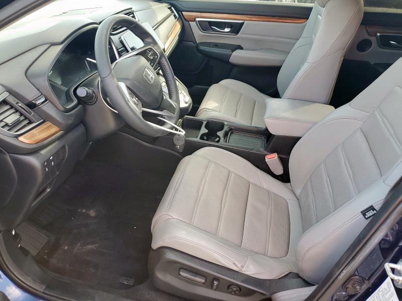 5J6RT6H80NL042034 - 2022 HONDA CR-V EXL BLUE photo 7