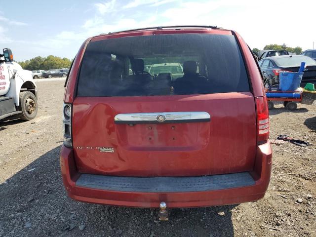 2A8HR54P78R625759 - 2008 CHRYSLER TOWN & COU TOURING ბურგუნდია ფოტო 6